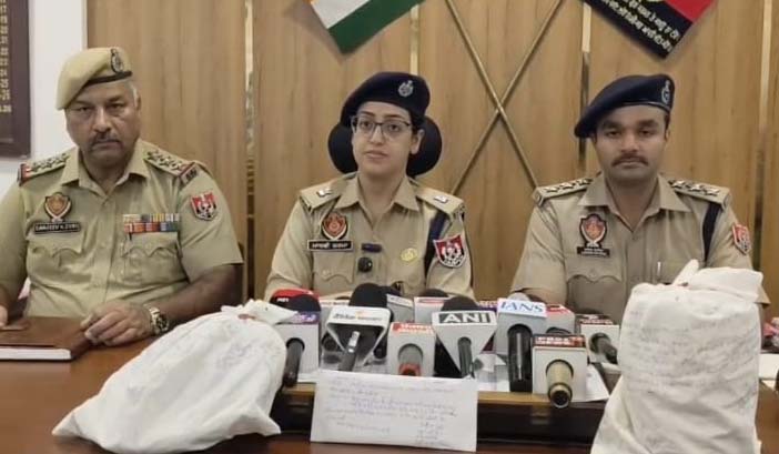 ADCP-2 माधवी शर्मा ने की प्रेस वार्ता।